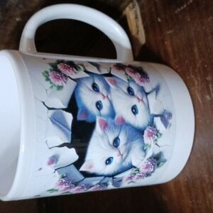 New 3 Cute Kittens 15oz Waterproof & Scratch-Resistant  Mugs